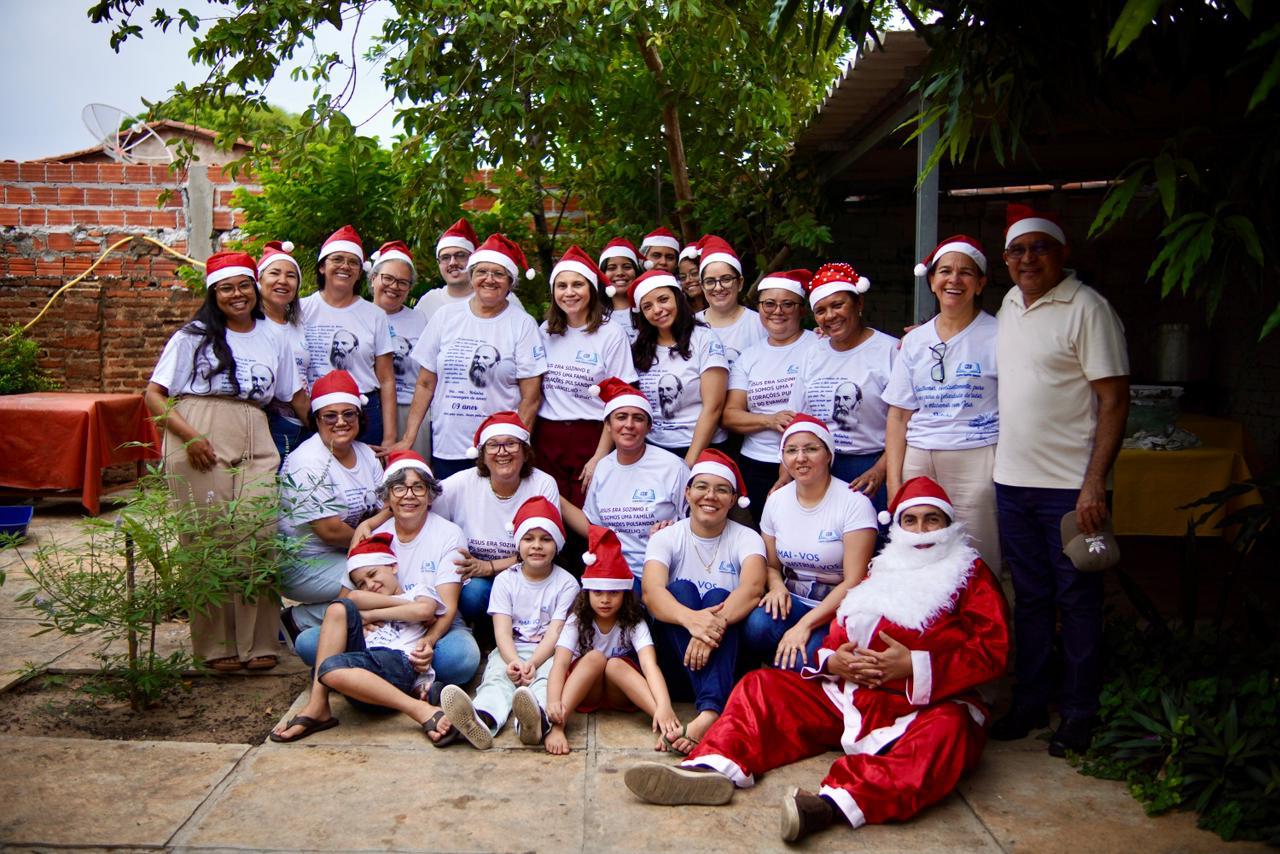 Celebração de Natal com as crianças